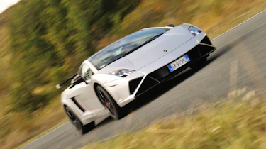 Lamborghini Gallardo Squadra Corse front cornering