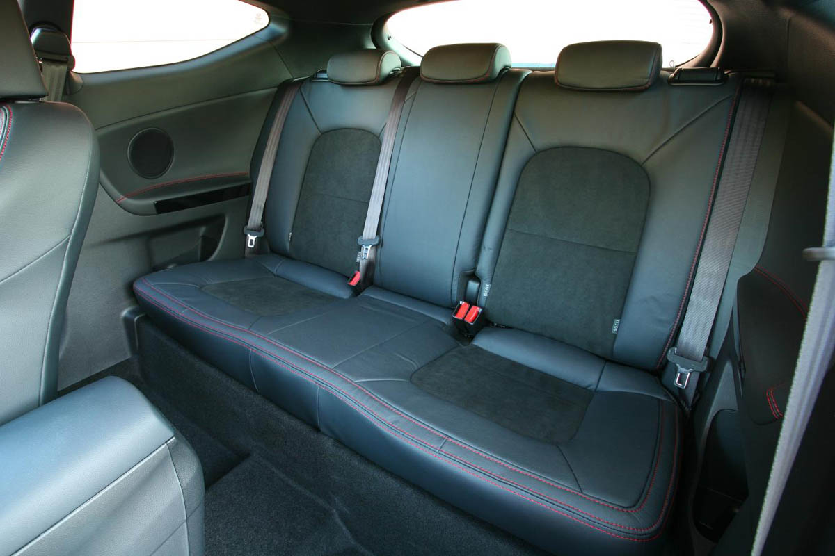 Kia Proceed GT rear seats