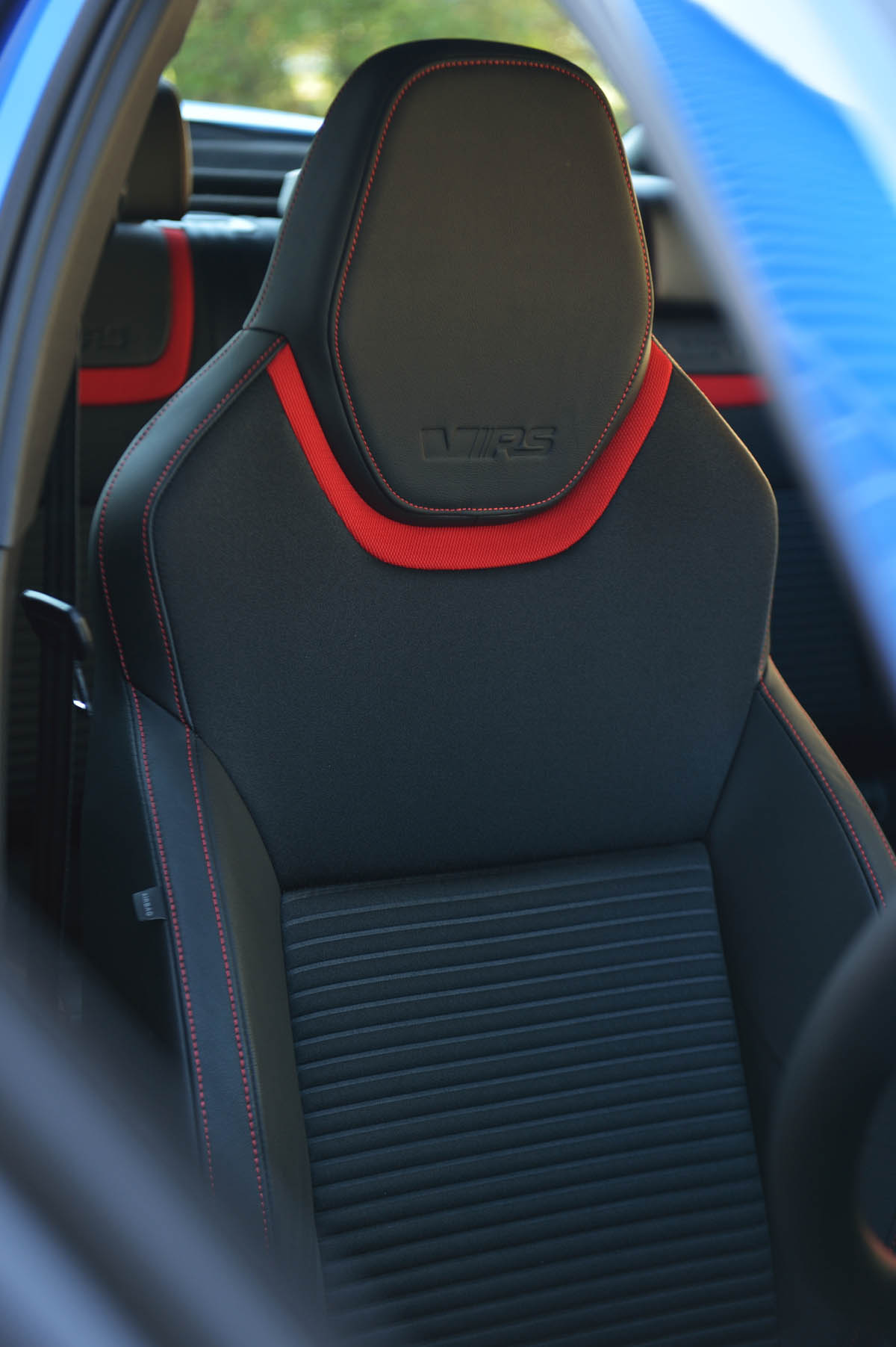 Skoda Octavia vRS sports seat
