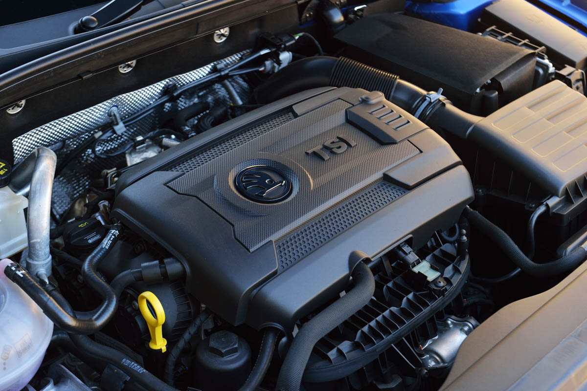 Skoda Octavia vRS engine