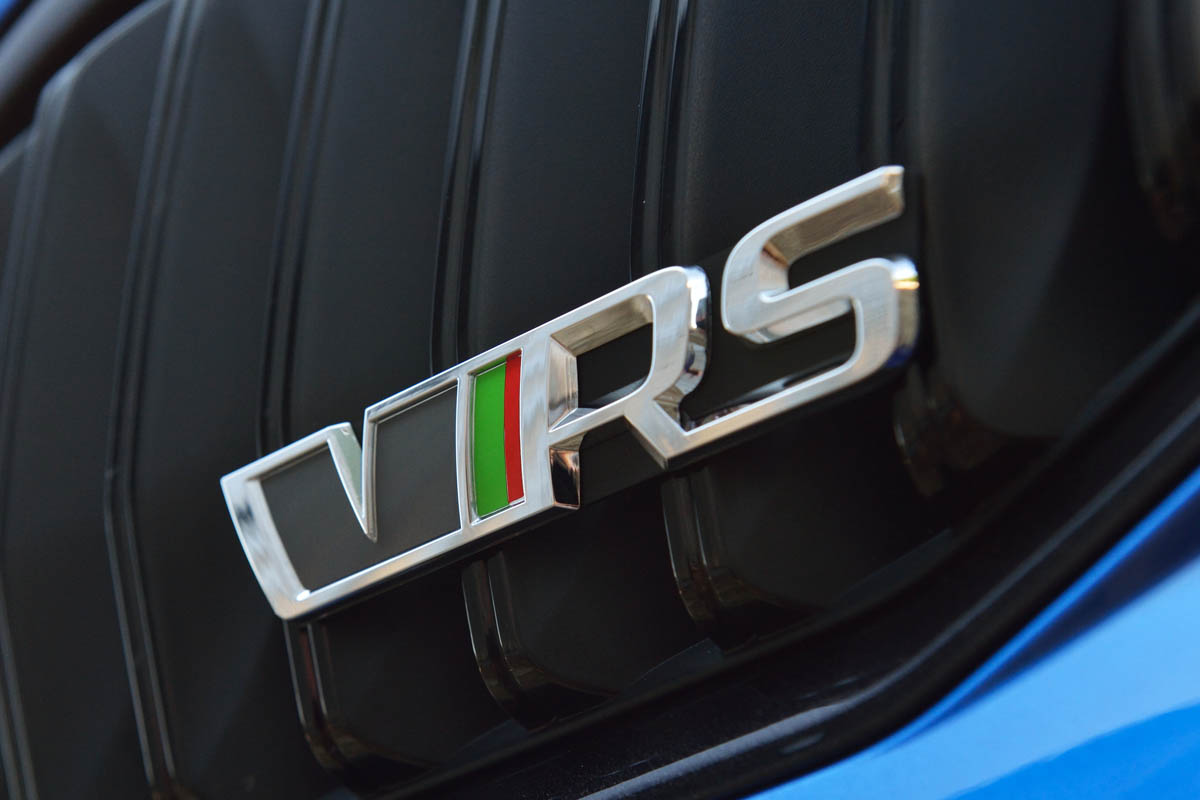 Skoda Octavia vRS badge