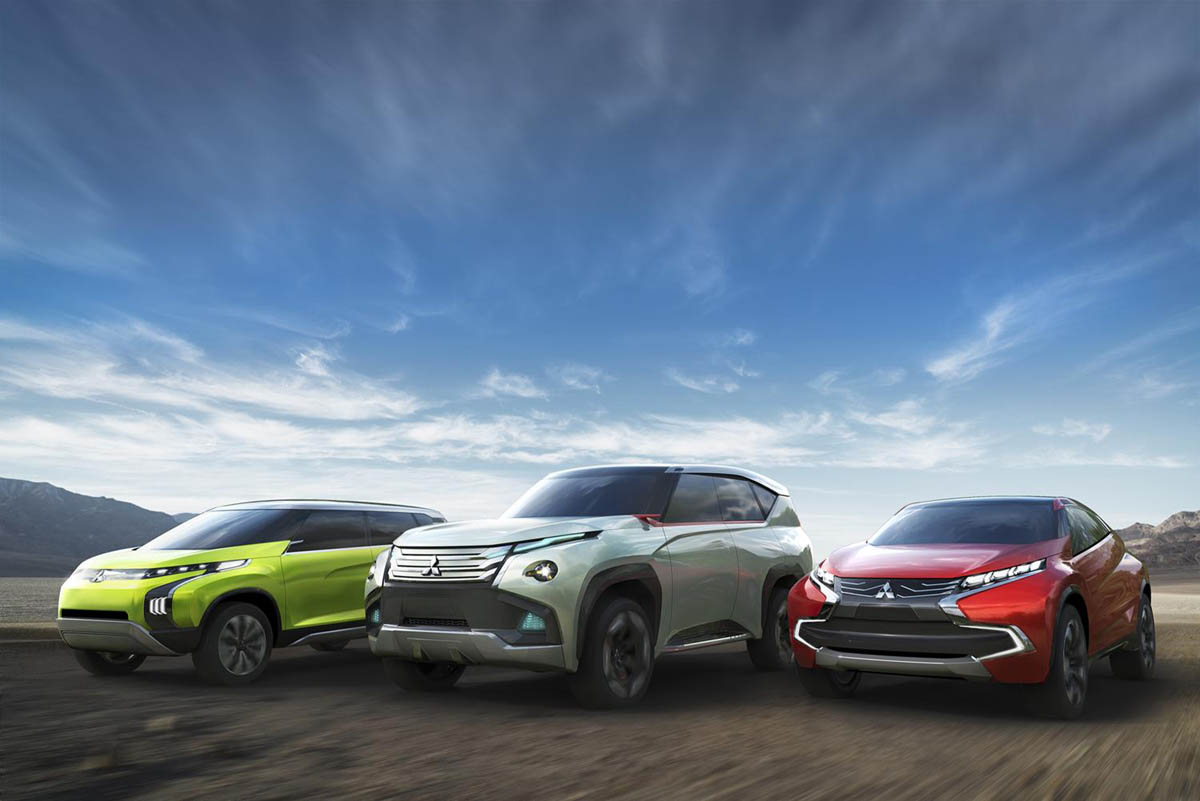 Mitsubishi plug-in hybrid concepts for Tokyo show