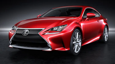 Lexus RC Coupe details and pictures