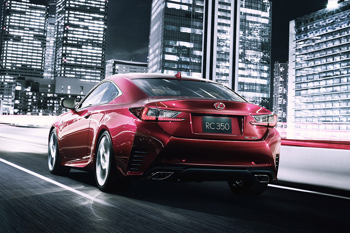 Lexus RC Coupe details and pictures