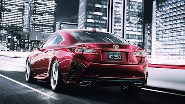 Lexus RC Coupe details and pictures