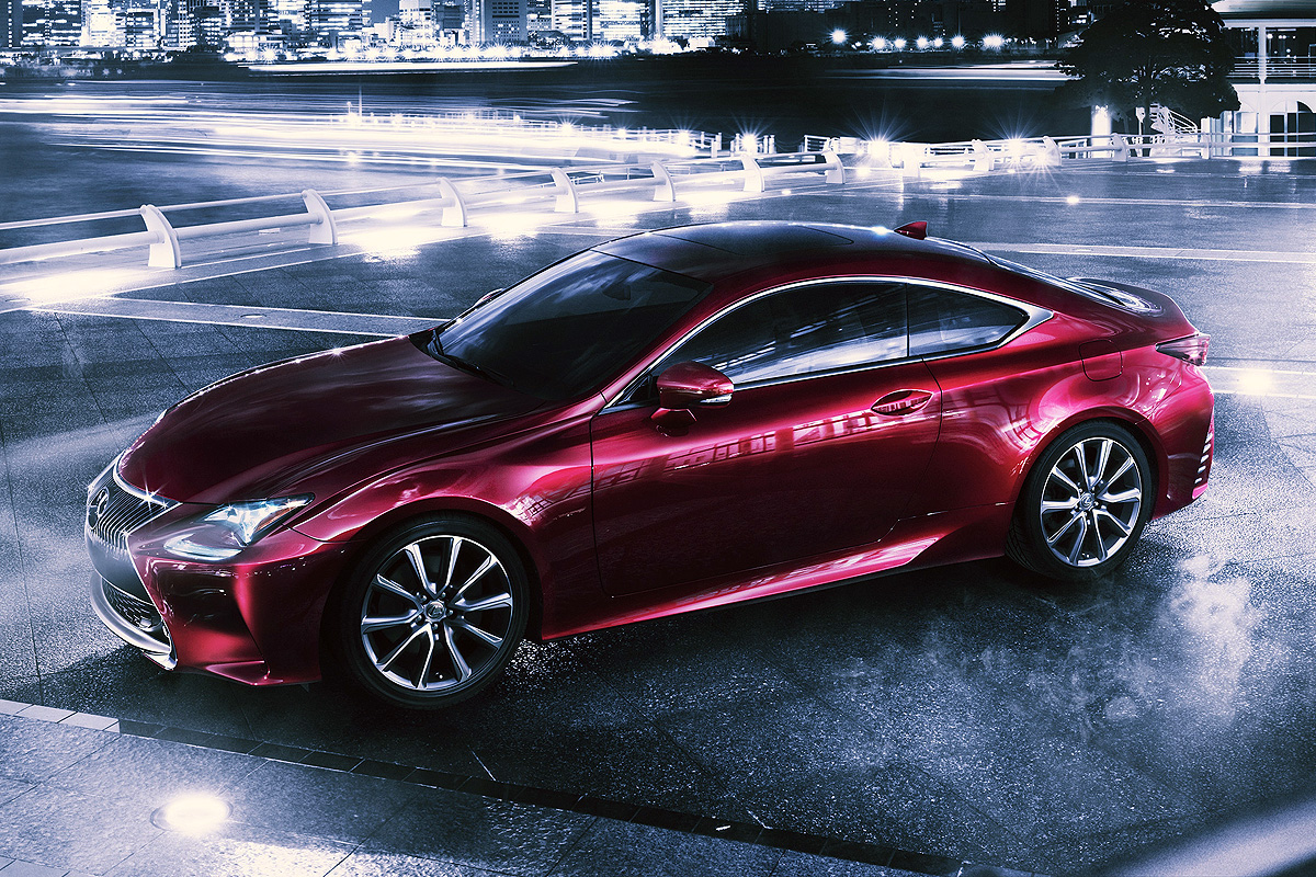 Lexus RC Coupe details and pictures