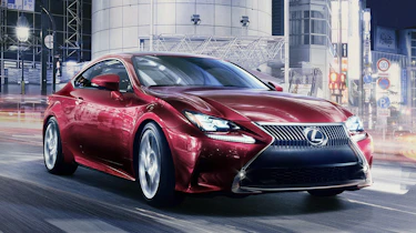 Lexus RC Coupe details and pictures