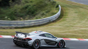 McLaren P1 at the Nurburgring
