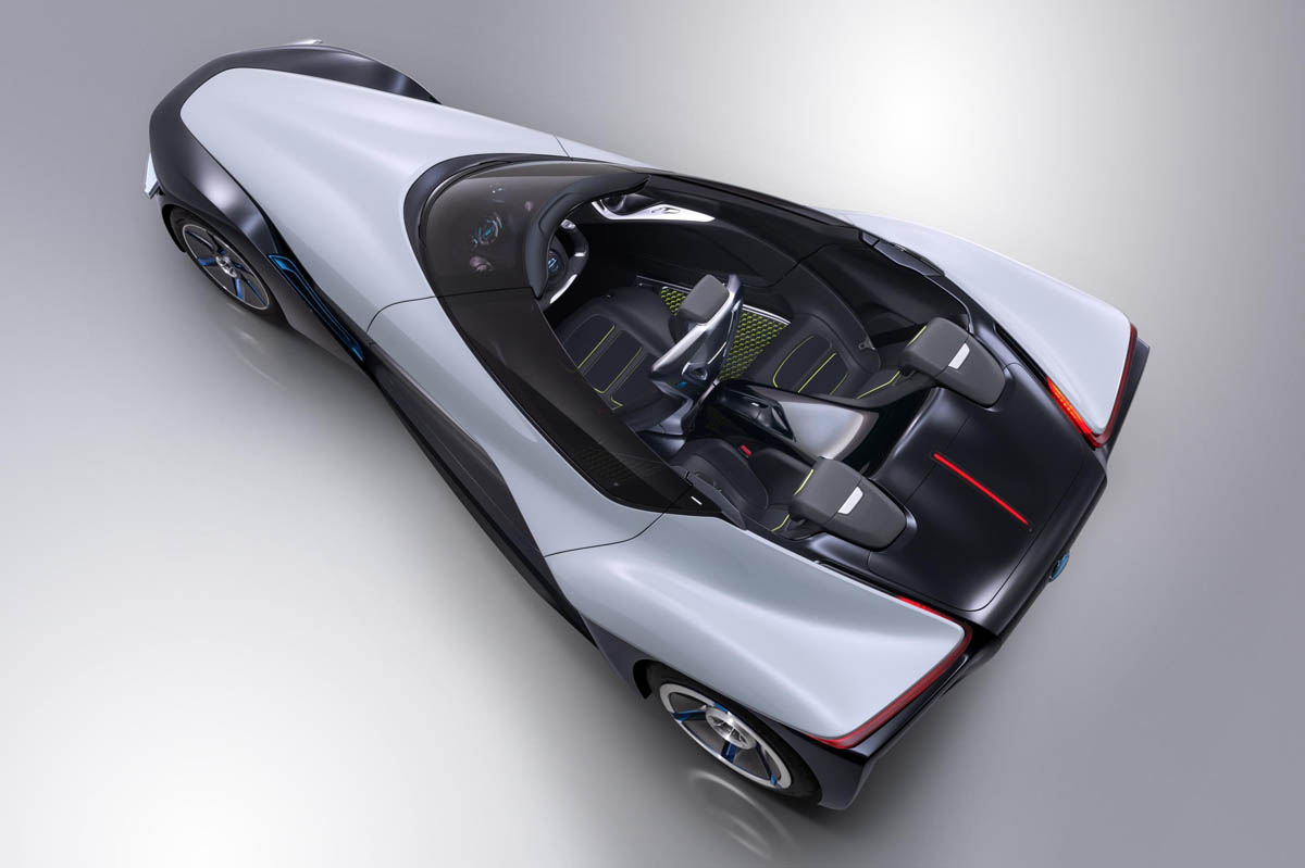 Nissan Bladeglider concept Deltawing shape