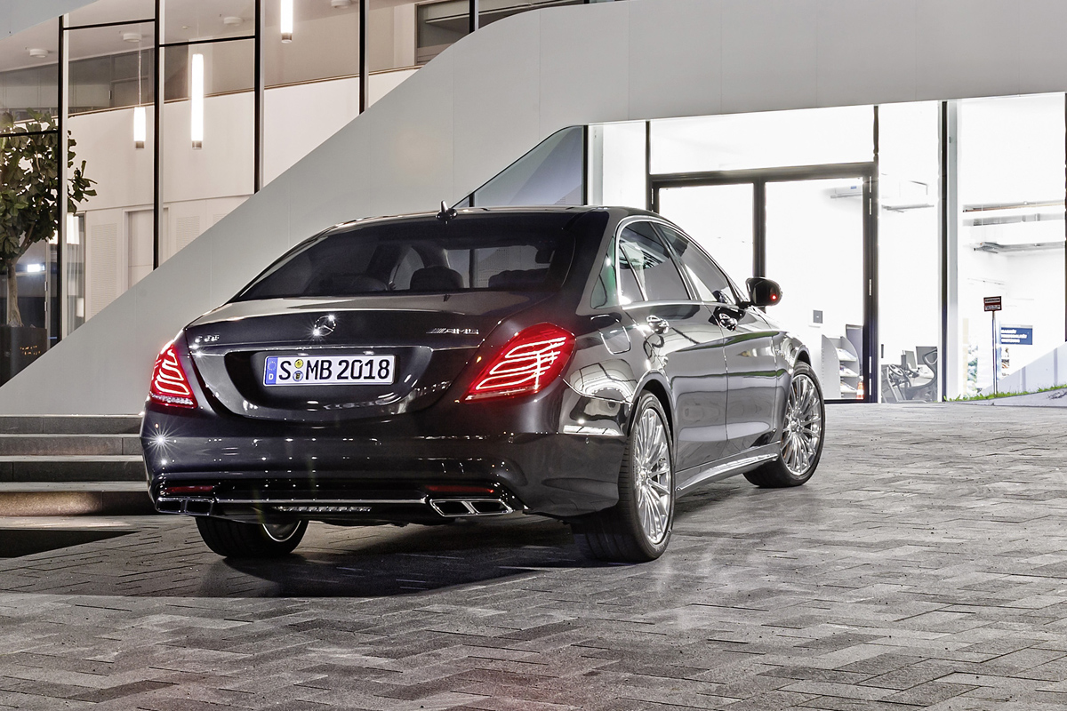 Mercedes S65 AMG rear