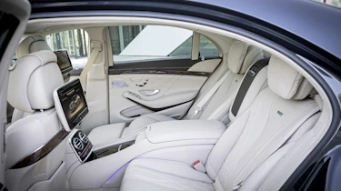 Mercedes S65 AMG rear seats