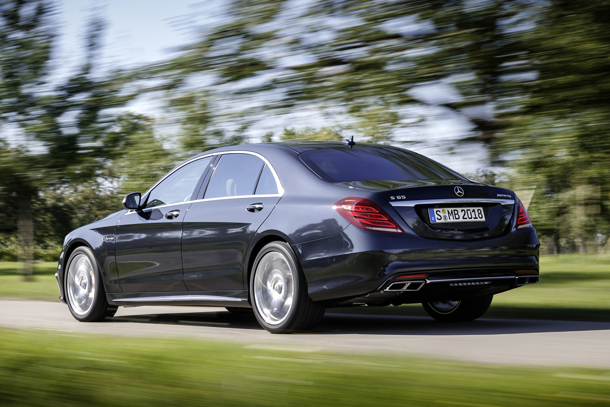 Mercedes S65 AMG rear