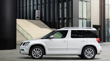 Skoda Yeti City white side profile