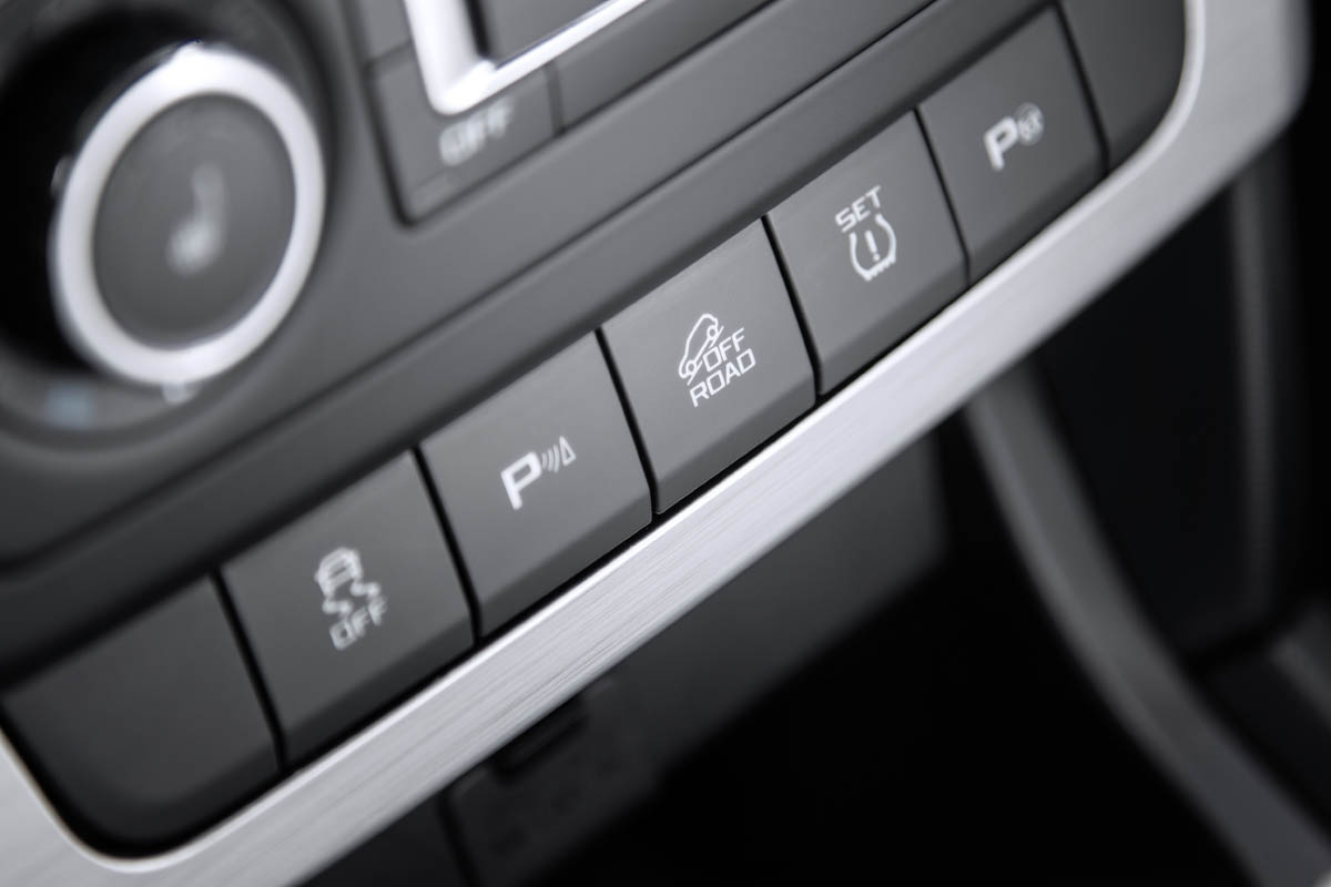 Skoda Yeti Outdoor off-road button