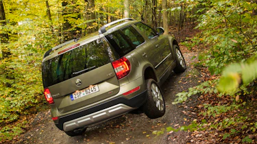 Skoda Yeti Outdoor off roading rear