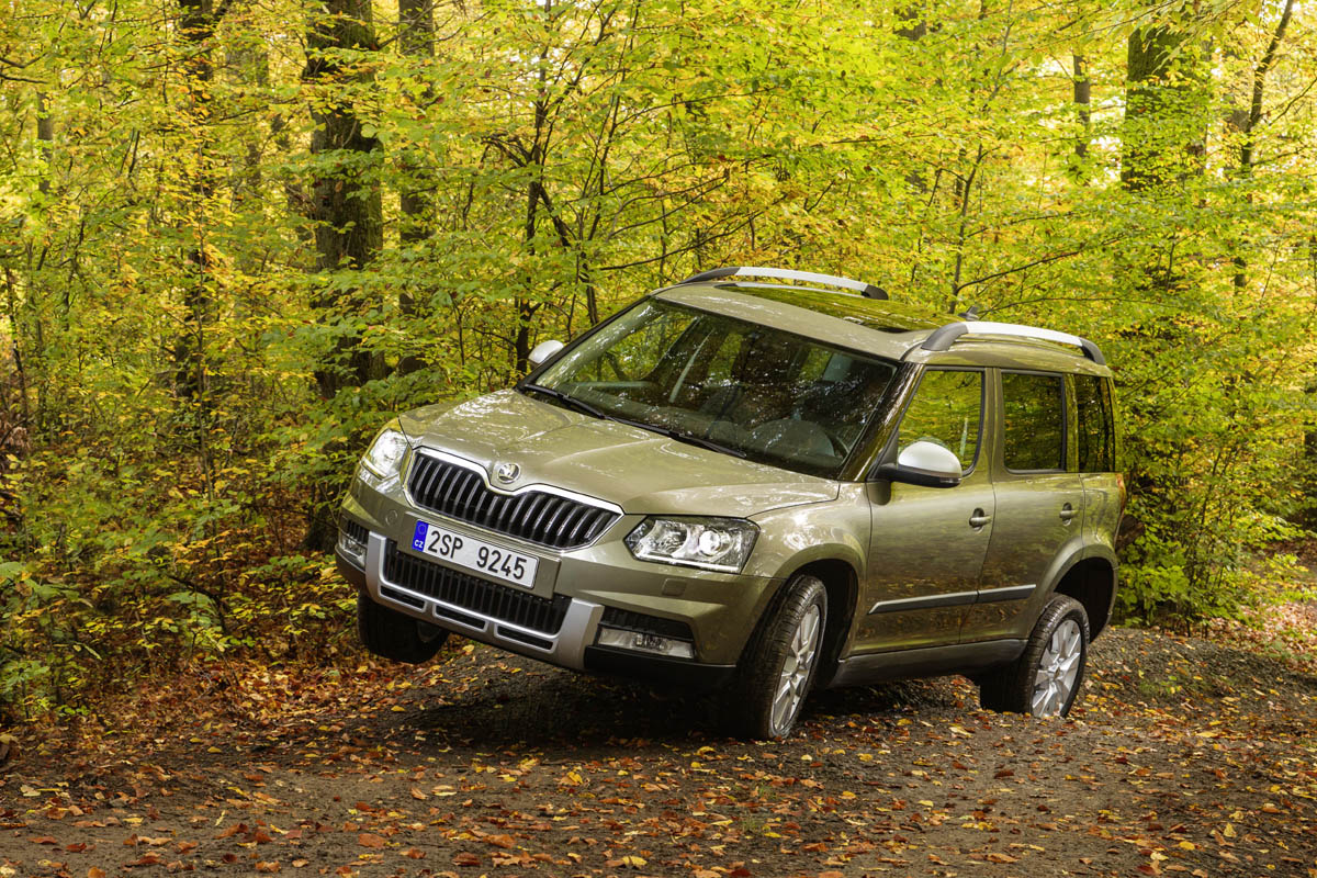 Skoda Yeti Outdoor Jungle Green