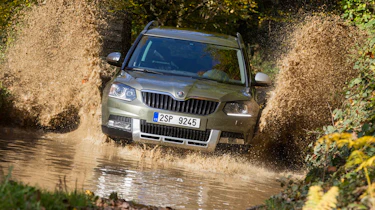 Skoda Yeti Outdoor water wading