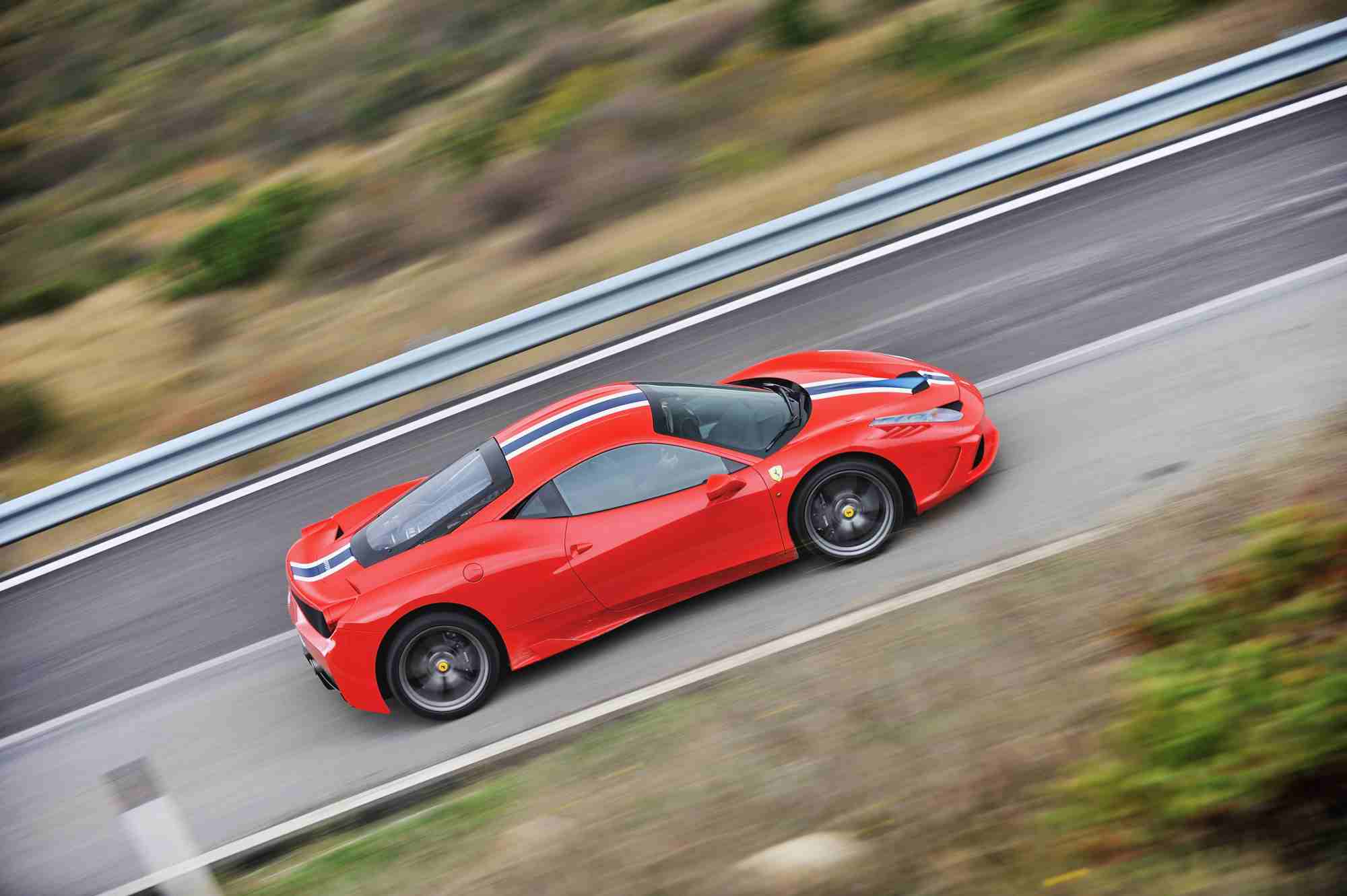 Ferrari 458 Speciale side profile