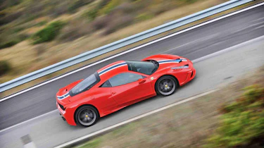 Ferrari 458 Speciale side profile