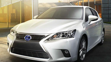 Lexus CT 200h facelift shown