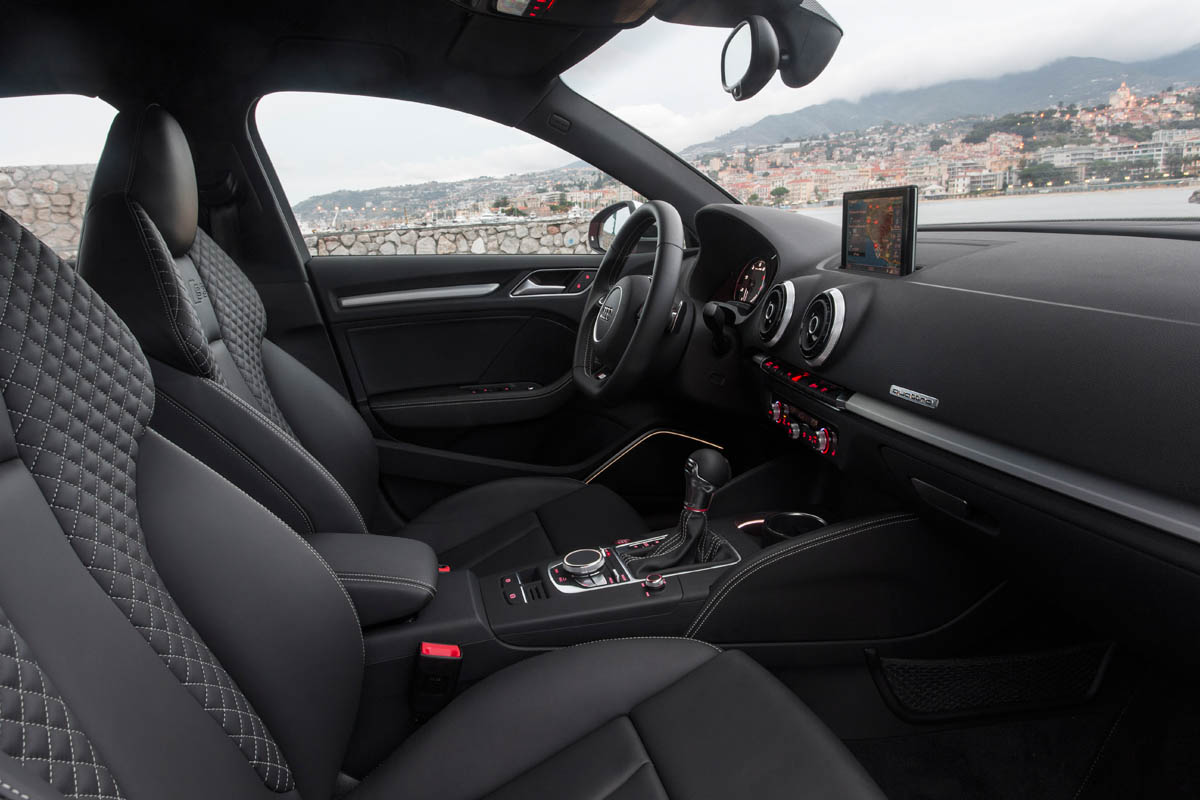 Audi S3 saloon cabin