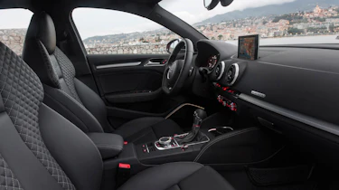 Audi S3 saloon cabin