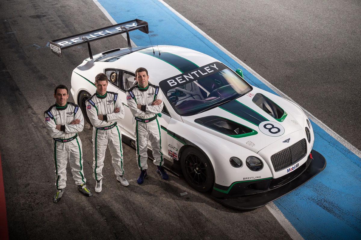 The three Bentley Drivers