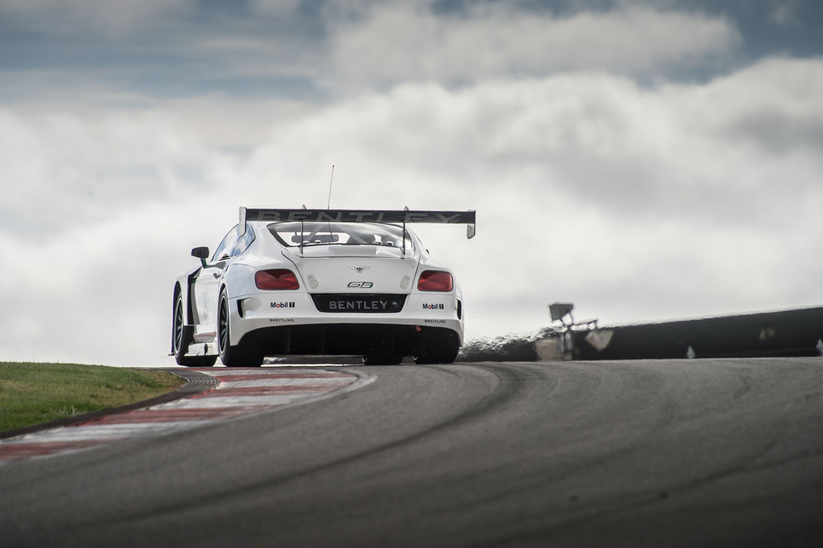 Bentley Continental GT3 rear wing