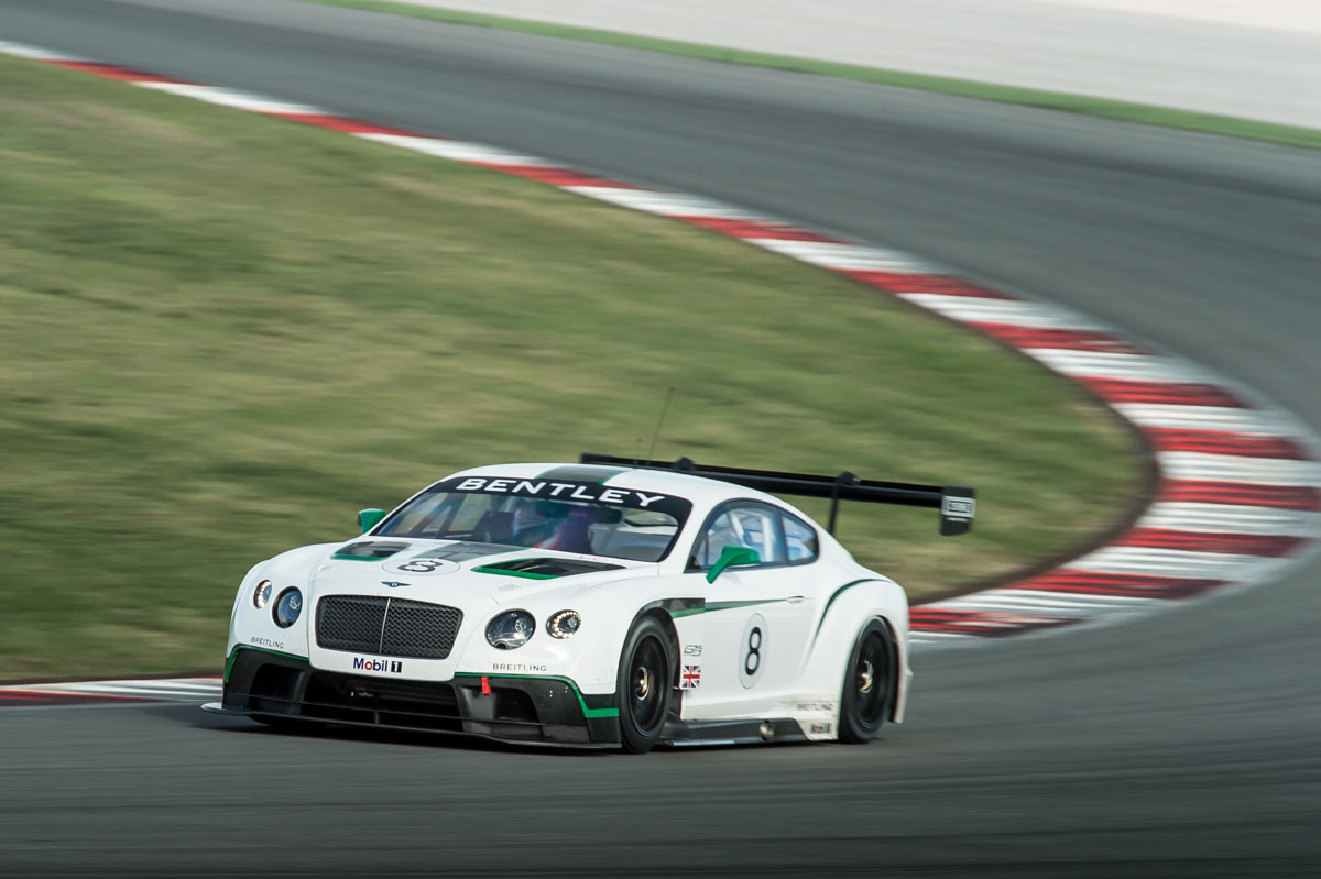 Bentley Continental GT3 front splitter