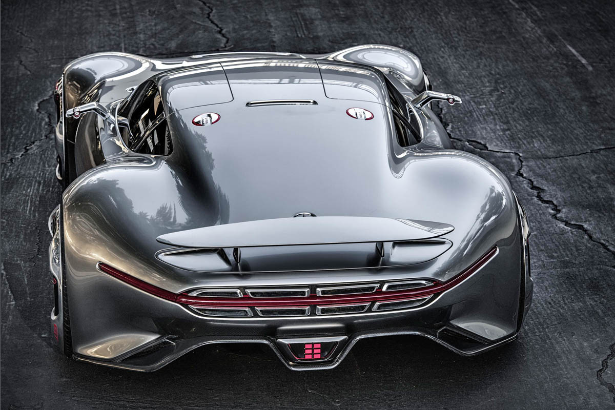 Mercedes AMG Vision Gran Turismo rear view