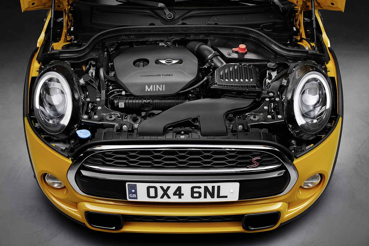 New Mini 2014 turbo engine