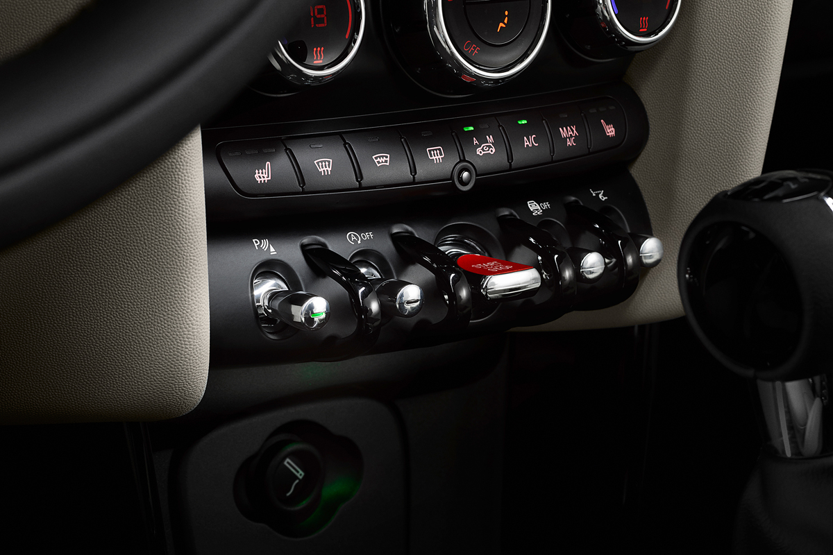 New Mini 2014 dashboard switches