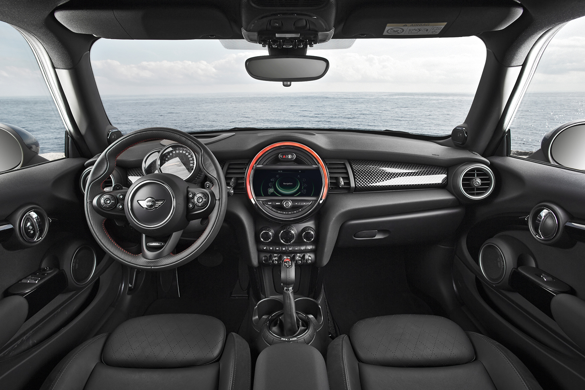 New Mini 2014 interior dashboard