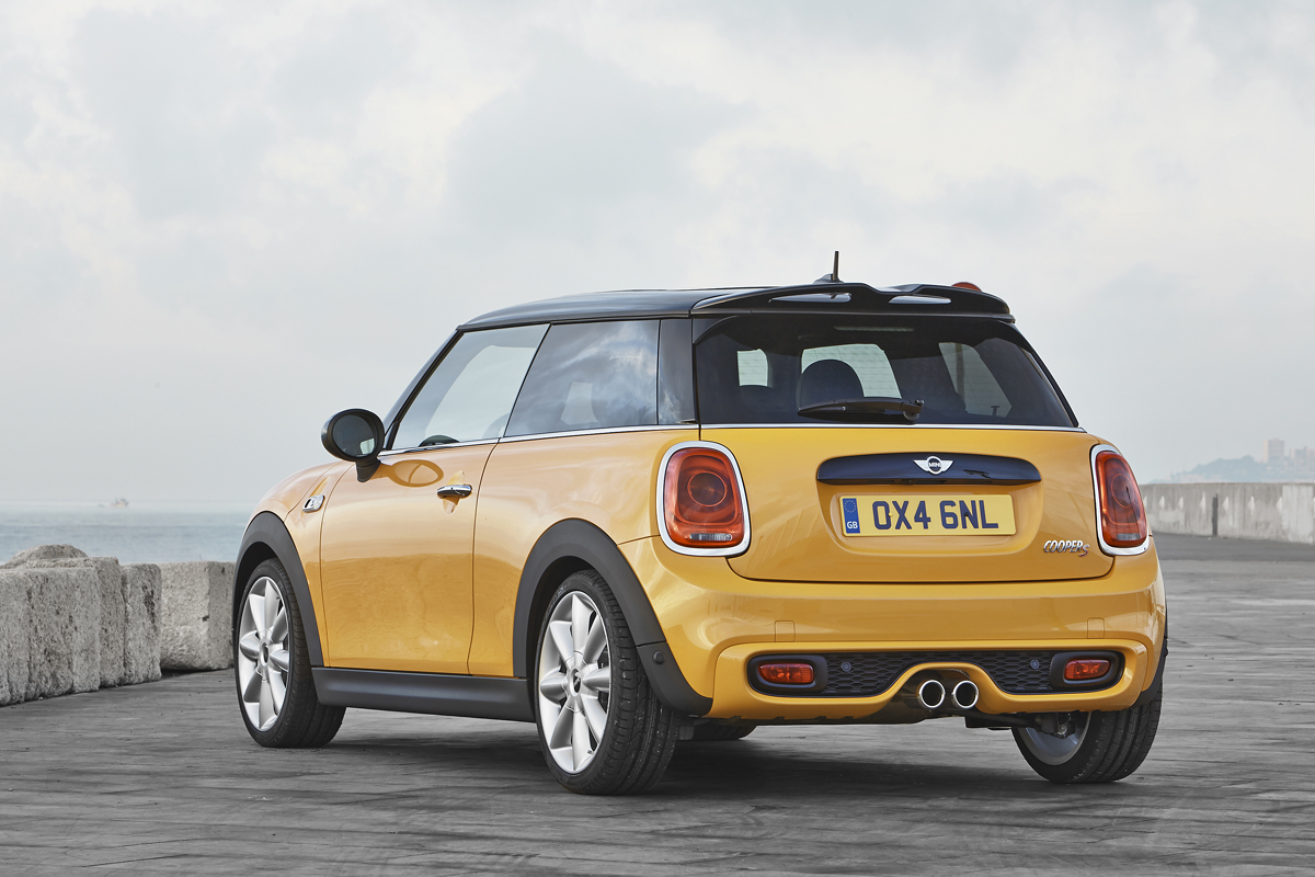 New 2014 Mini Cooper S yellow