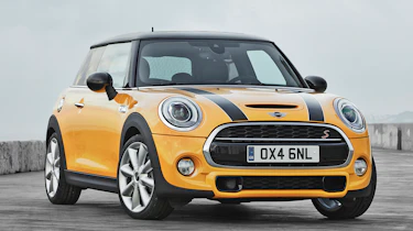 New 2014 Mini Cooper S yellow front