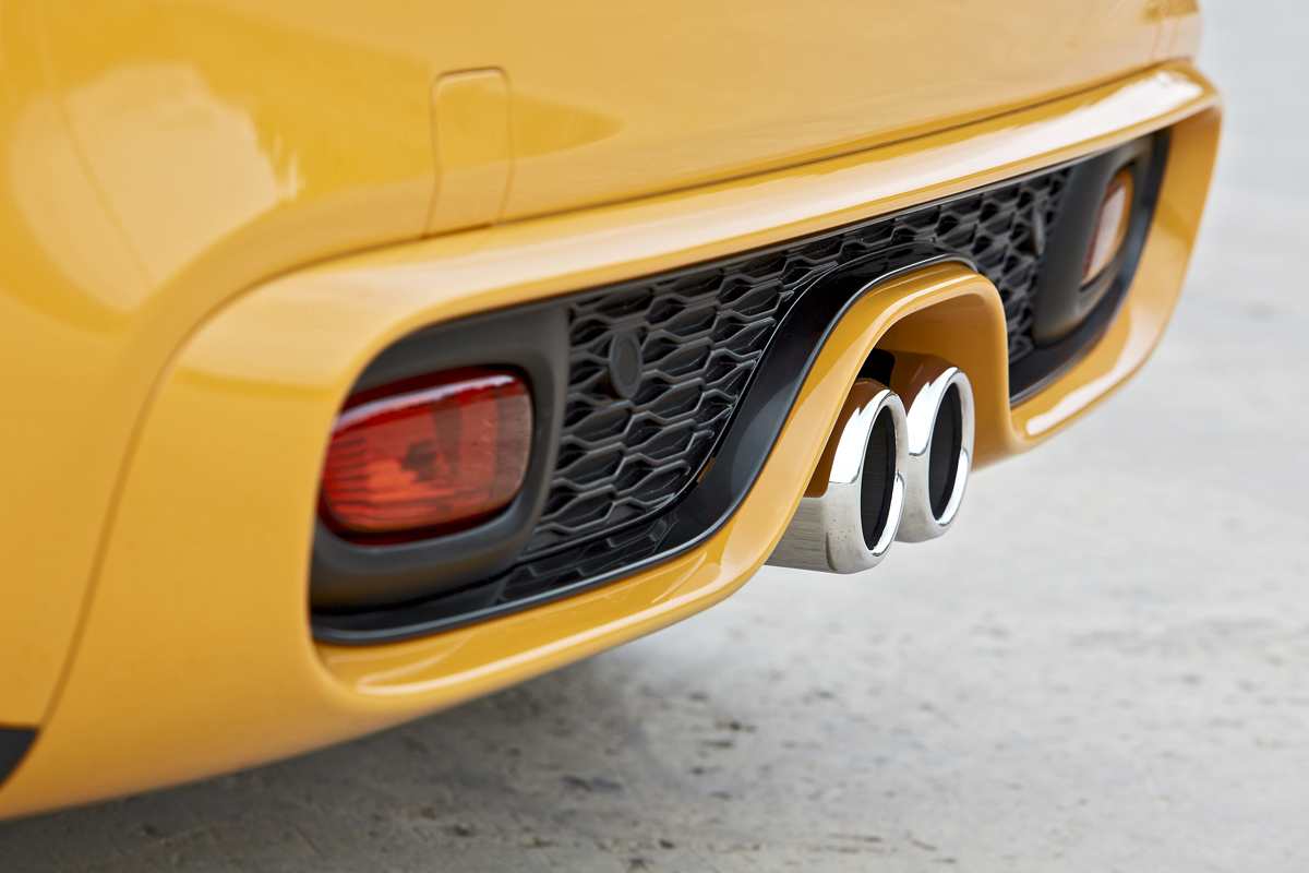2014 Mini Cooper S exhaust tailpipes