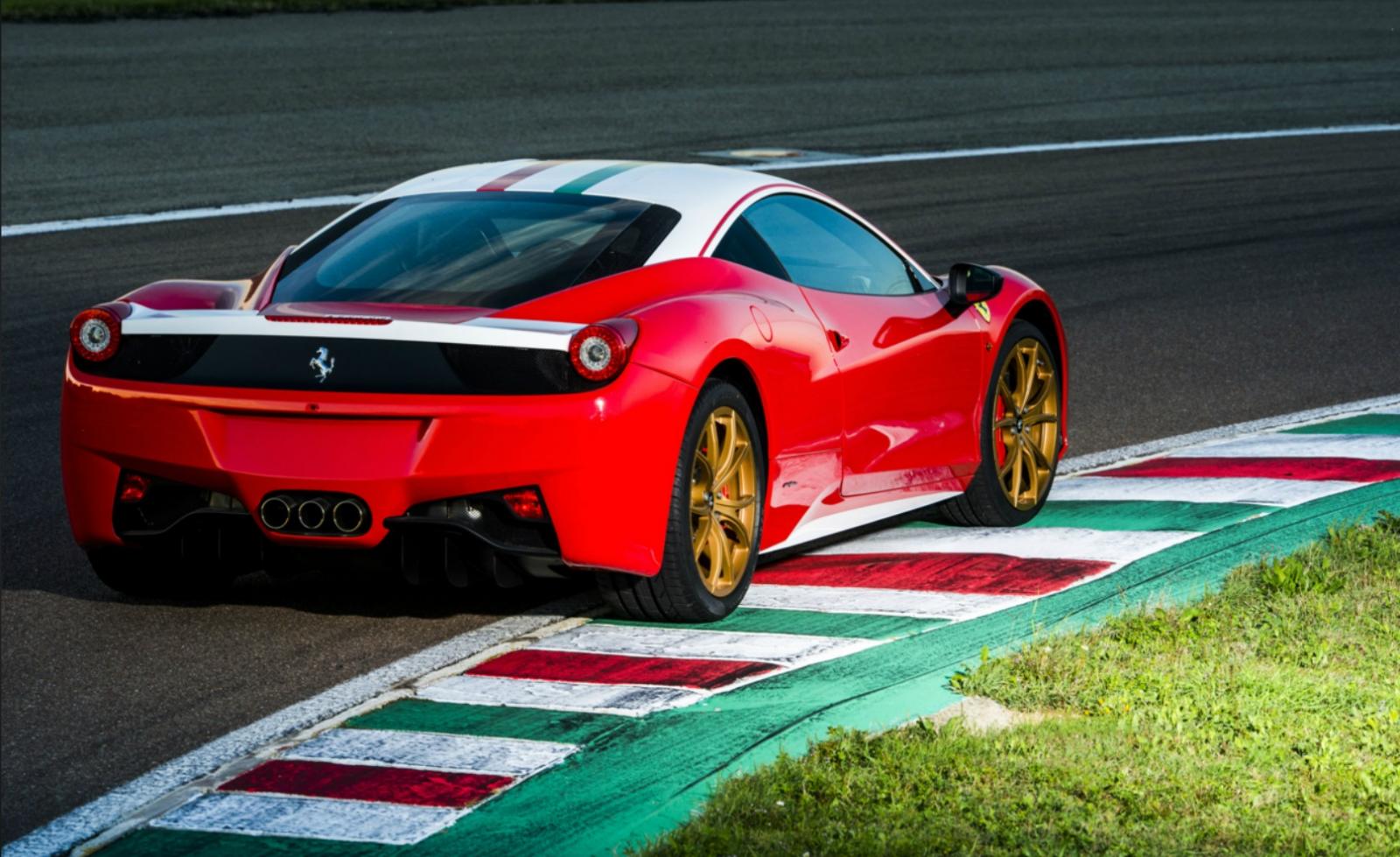 Ferrari 458 Italia Niki Lauda rear