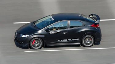Honda Civic Type-R turbo VTEC matt black