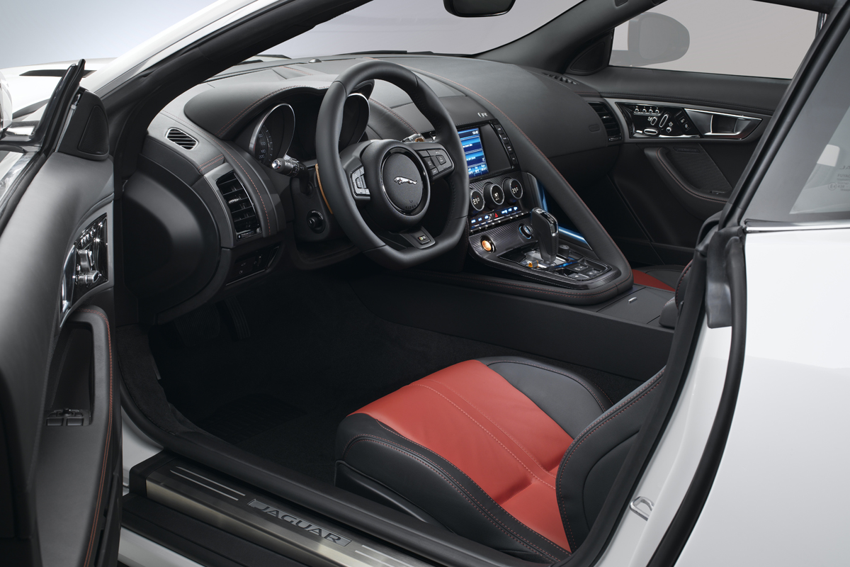 Jaguar F-type R Coupe interior dashboard