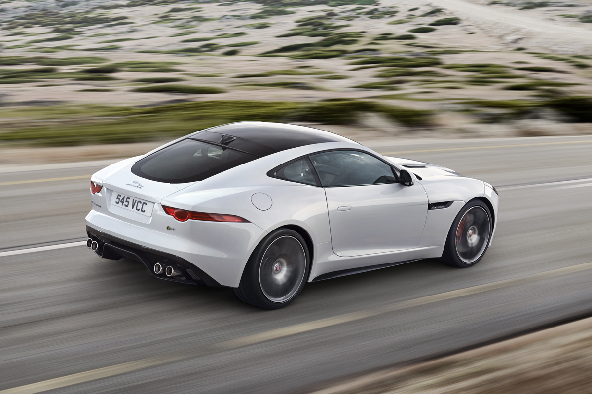Jaguar F-type R Coupe Polaris White
