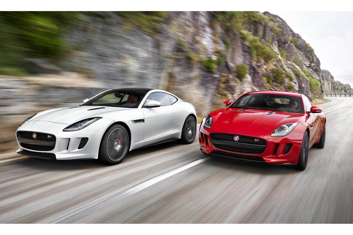 Jaguar F-type R Coupe and S Coupe