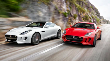 Jaguar F-type R Coupe and S Coupe