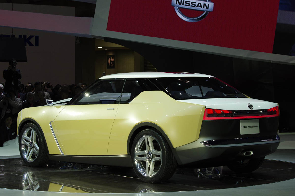 Nissan IDx Freeflow rear yellow