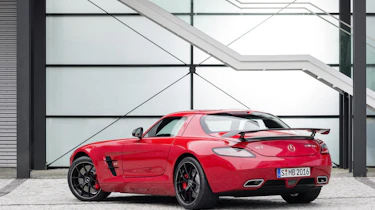 Mercedes SLS AMG GT Final Edition gullwing coupe red