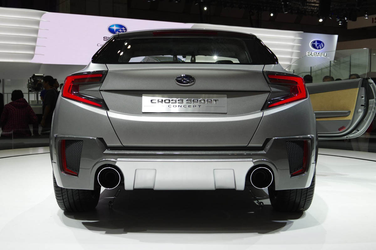 Subaru Cross Sport Design Concept rear