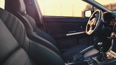New Subaru WRX interior seats