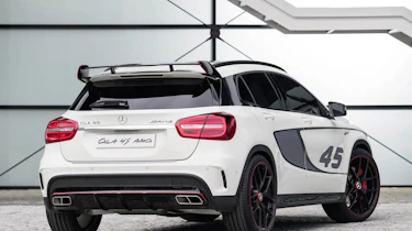 Mercedes GLA45 AMG Concept rear spoiler