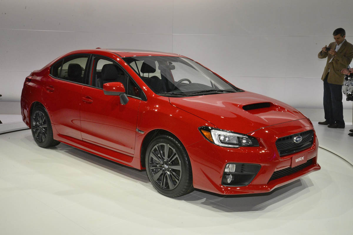 New Subaru WRX red