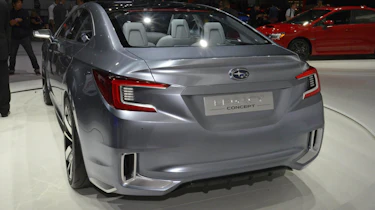 Subaru Legacy Concept silver rear