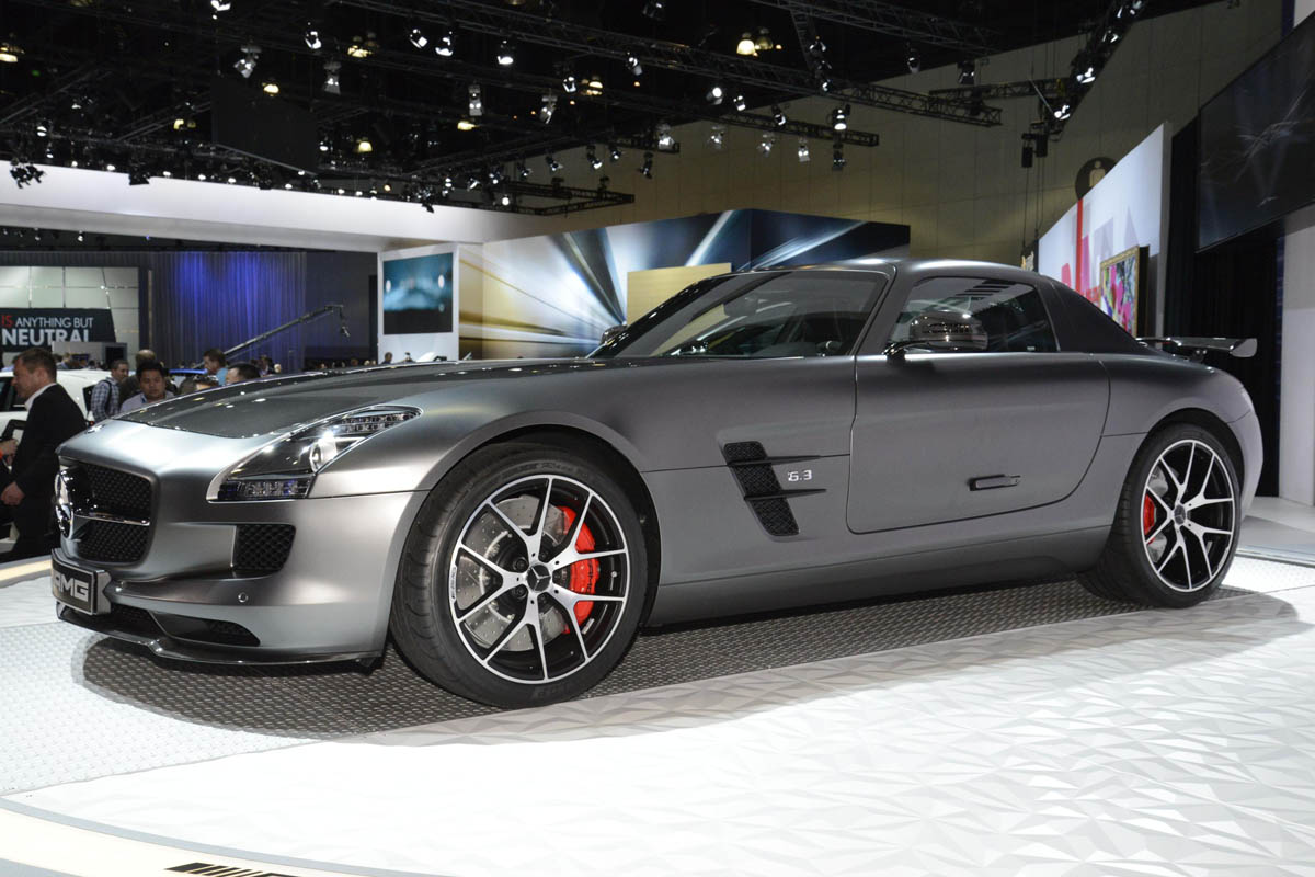Mercedes SLS AMG GT Final Edition grey